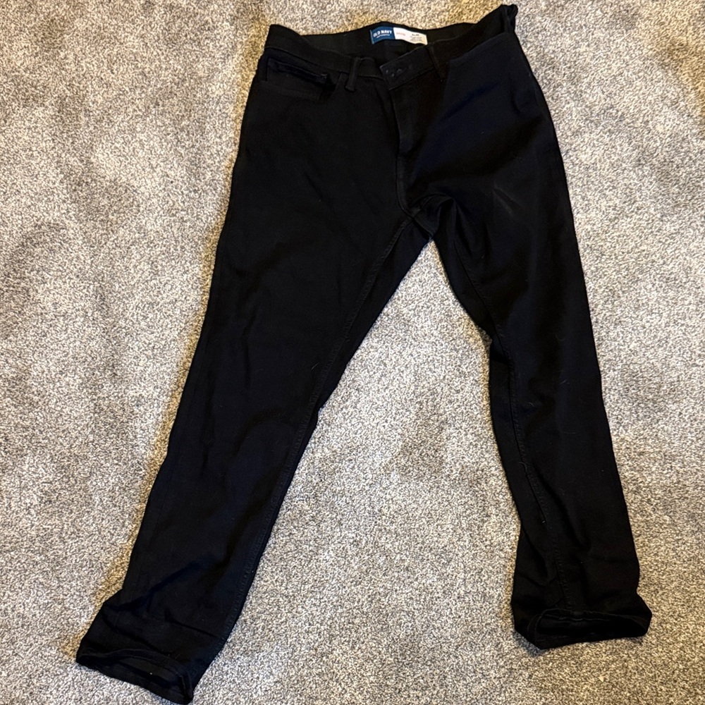 Old Navy Men's Black Pants